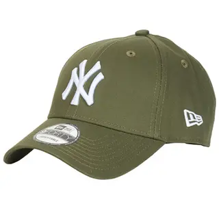 Produktfoto för New Era - MLB Grön adjustable Keps - New York Yankees League Essential 9Forty Olive/White Adjustable @ Hatstore