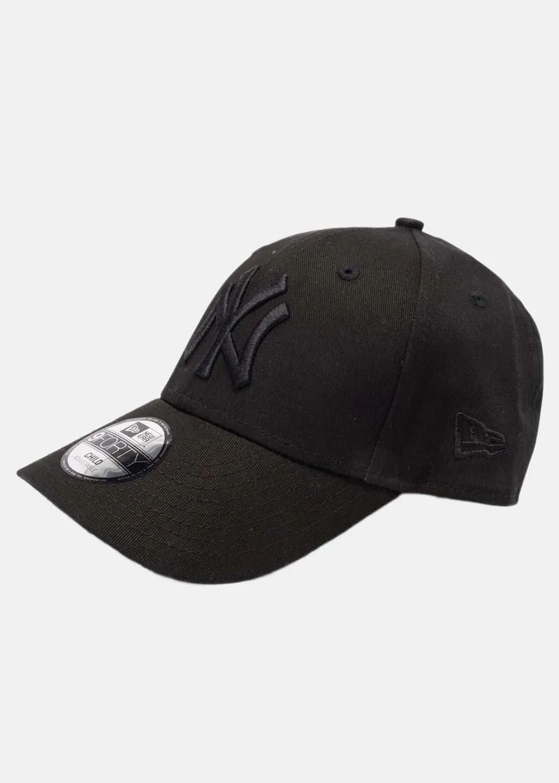Bild 1 för New Era - MLB Svart adjustable Keps - Kids New York Yankees League Essential 9FORTY Black/Black Adjustable @ Hatstore