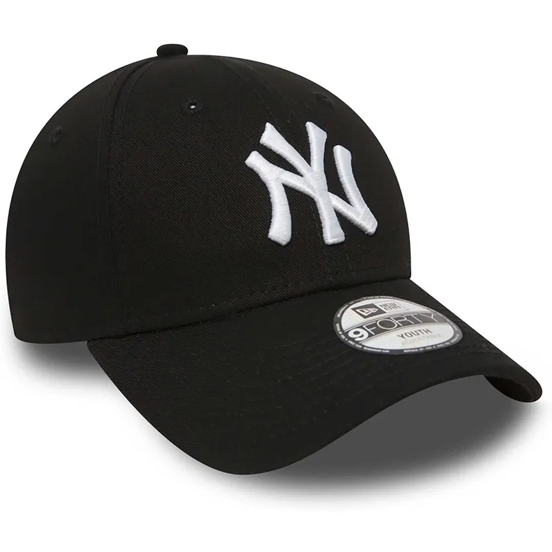 Bild 3 för New Era - MLB Svart adjustable Keps - Kids New York Yankees MLB League Basic Black Adjustable @ Hatstore