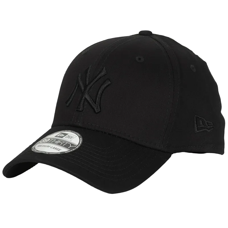 Bild 2 för New Era - MLB Svart flexfit Keps - New York Yankees 39THIRTY League Basic Black/Black Flexfit @ Hatstore