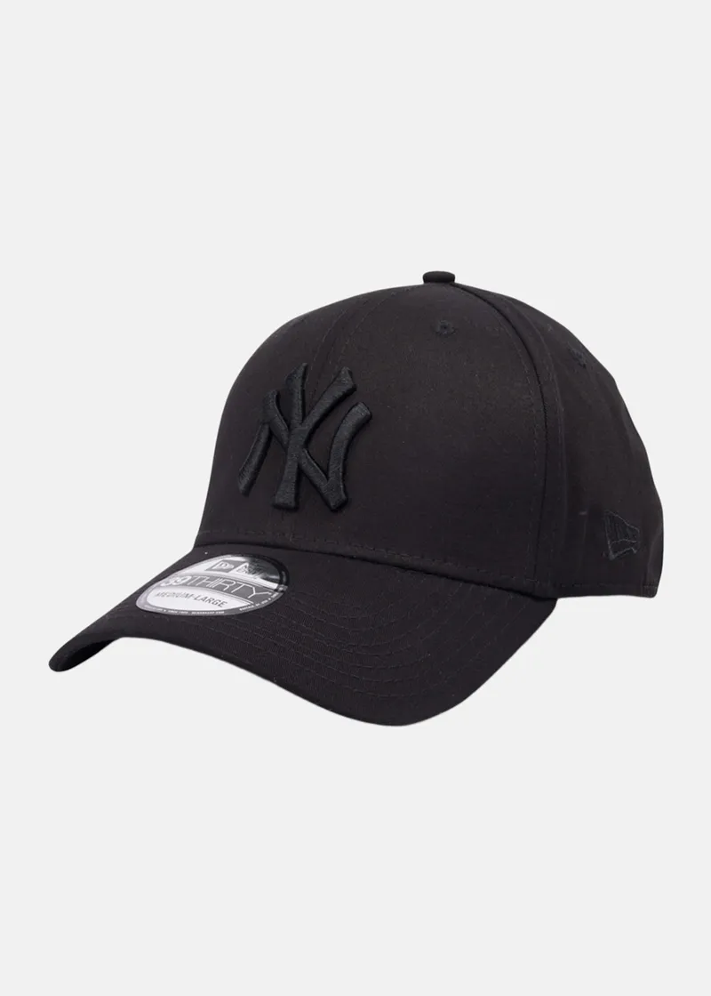 Bild 2 för New Era - MLB Svart flexfit Keps - New York Yankees 39THIRTY League Basic Black/Black Flexfit @ Hatstore