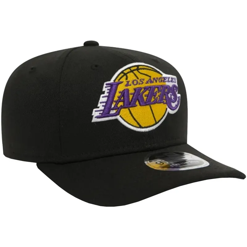 Bild 3 för New Era New Era 9FIFTY Los Angeles Lakers NBA Stretch Snap Cap 11901827 svart S/M