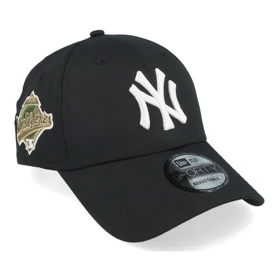 Bild 1 för New Era New Era MLB 9FORTY Los Angeles Dodgers World Series Patch Cap 60422512 svart OSFM
