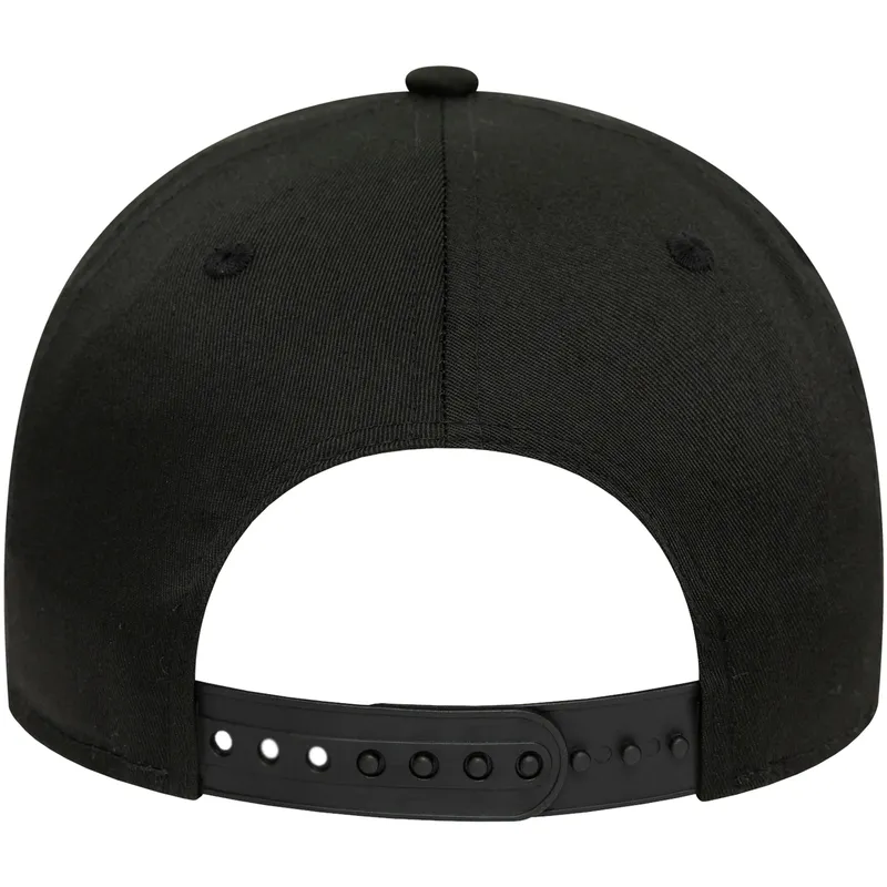 Bild 4 för New Era New Era MLB 9FORTY Los Angeles Dodgers World Series Patch Cap 60422512 svart OSFM