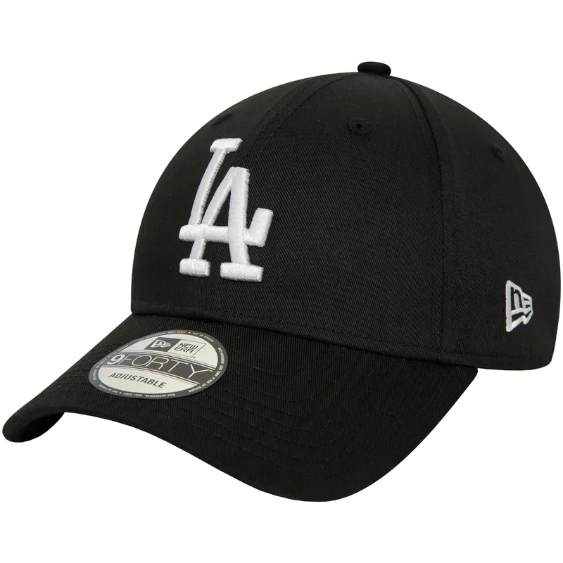 Bild 2 för New Era New Era MLB 9FORTY Los Angeles Dodgers World Series Patch Cap 60422518 svart OSFM