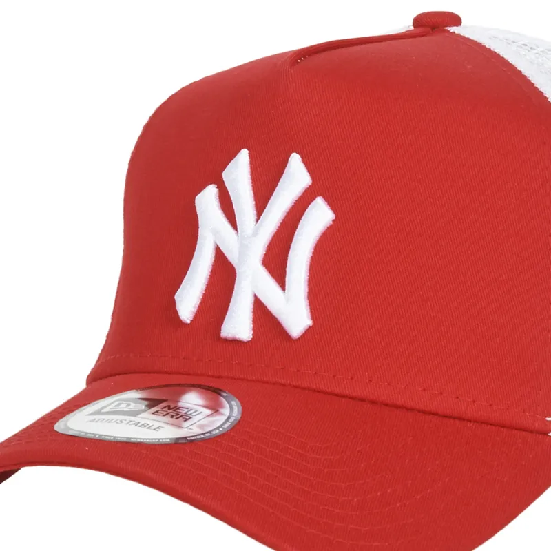Bild 4 för New Era New York Yankees Clean A Frame Trucker keps röd och vit (11588488)