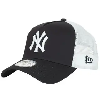 Produktfoto för New Era New York Yankees Clean A Frame Trucker keps svart och vit (11588489)