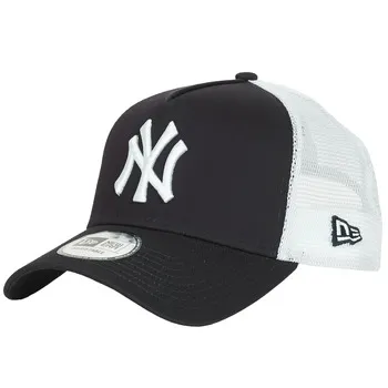 Bild 1 för New Era New York Yankees Clean A Frame Trucker keps svart och vit (11588489)