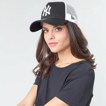 Bild 5 för New Era New York Yankees Clean A Frame Trucker keps svart och vit (11588489)