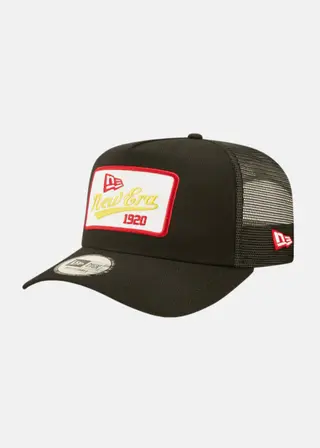 Produktfoto för New Era - Svart trucker Keps - State Patch Black Trucker @ Hatstore
