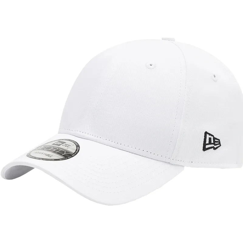 Bild 2 för New Era - Vit adjustable Keps - Basic White 940 Adjustable @ Hatstore