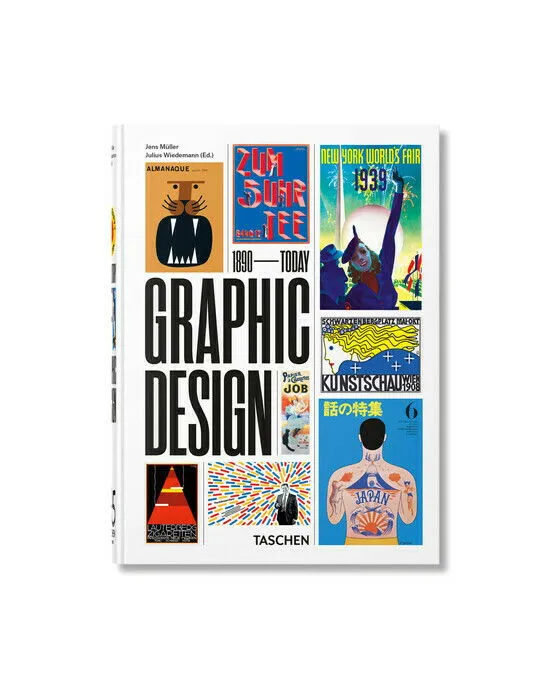 Bild 1 för New Mags - The History of Graphic Design - 40 Series - Bok - Jens Müller - 16,5 x 22,5 cm