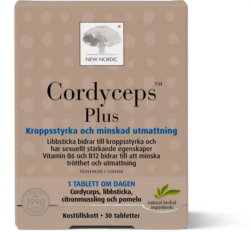 Alternativ bild 0 för New Nordic Cordyceps Plus
