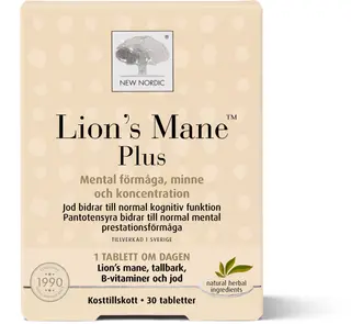 Produktfoto för New Nordic Lions Mane Plus