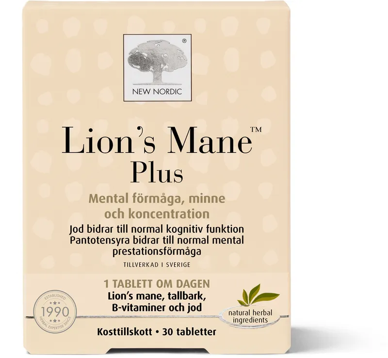 Alternativ bild 0 för New Nordic Lions Mane Plus