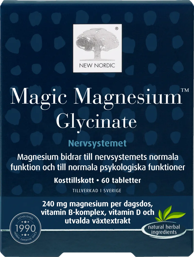 Alternativ bild 0 för New Nordic Magic Magnesium Glycinat