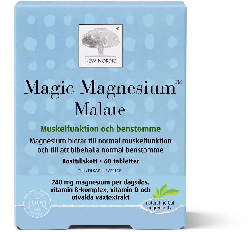 Alternativ bild 0 för New Nordic Magic Magnesium Malat