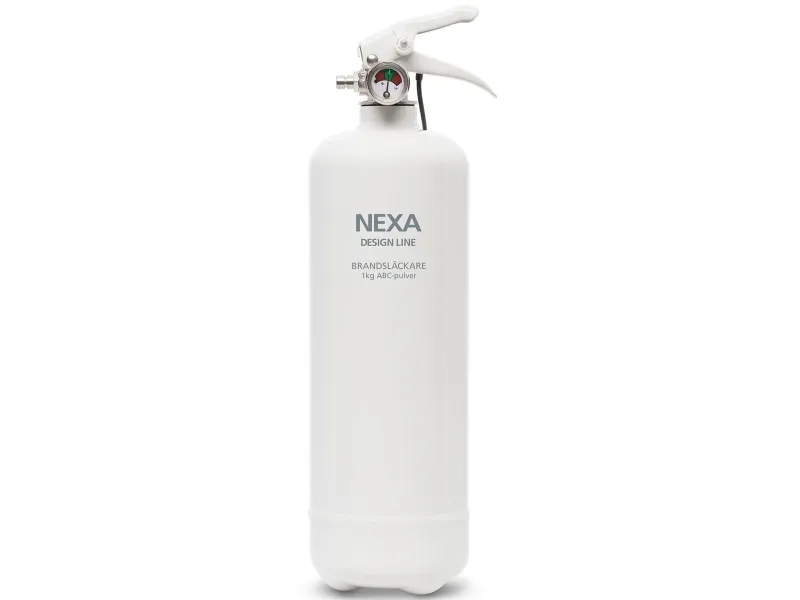 Alternativ bild 0 för NEXA Brandsläckare 1kg pulver vit