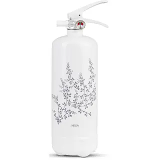 Produktfoto för NEXA Brandsläckare 2kg vit 13A Design line Linné