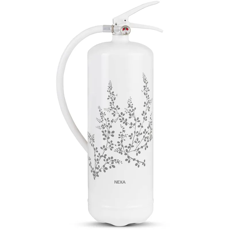 Bild 1 för NEXA Brandsläckare 6kg vit 43A Design line Linné