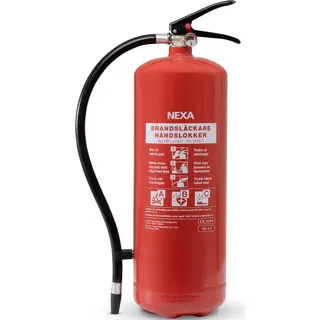 Produktfoto för NEXA Brandsläckare pulver 6kg röd 43A 233B C
