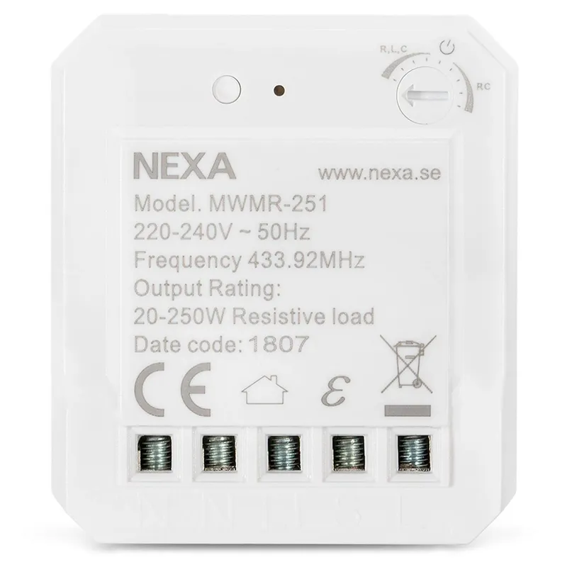 Bild 2 för Nexa MWMR-251 - Dimmer - trådlös - 433.92 MHz