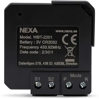 Produktfoto för Nexa WBT-912 - Sändare - trådlös - 433.92 MHz