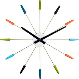 Alternativ bild 0 för NeXtime - Plug Inn väggklocka 58 cm multi