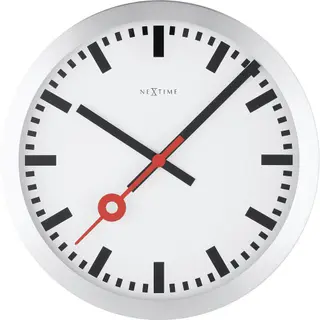 Produktfoto för NeXtime Station Väggklocka 3999ST - Unisex - 35 cm - Quartz