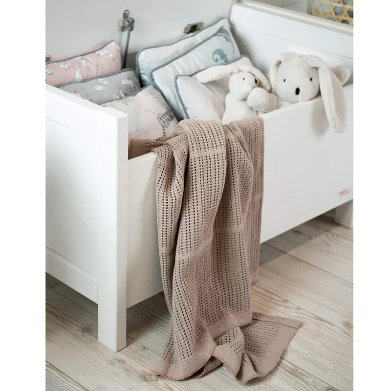Bild 2 för NG Baby gallerfilt 75 x100 cm, dusty pink