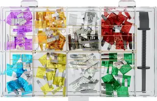 Produktfoto för Nighthawk Car blade fuse assortment 101 pcs.