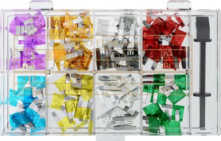 Alternativ bild 0 för Nighthawk Car blade fuse assortment 101 pcs.