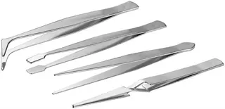 Produktfoto för Nighthawk Tweezer set 4 pcs.