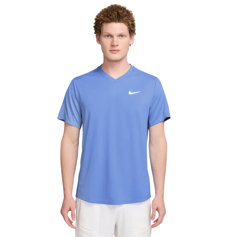 Alternativ bild 0 för Nike Court Dri-FIT Victory T-shirt Royal Pulse