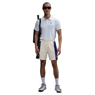 Produktfoto för Nike Court Heritage Shorts Pale Ivory/Deep Night