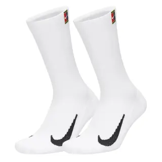 Produktfoto för Nike Court Multiplier Cushioned Crew Socks 2-Pack White