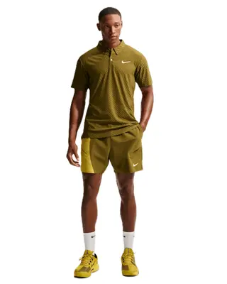 Produktfoto för Nike Court Slam Shorts Green Mens (Storlek: L)