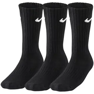 Produktfoto för Nike Cushioned Training Crew Socks 3-Pack Black