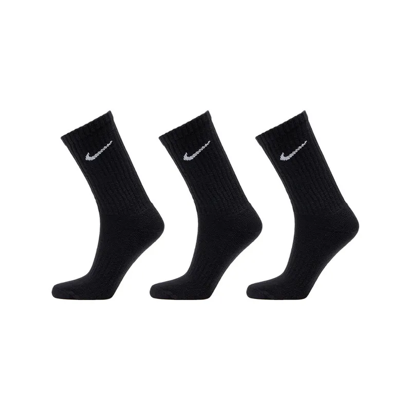 Bild 4 för Nike Cushioned Training Crew Socks 3-Pack Black