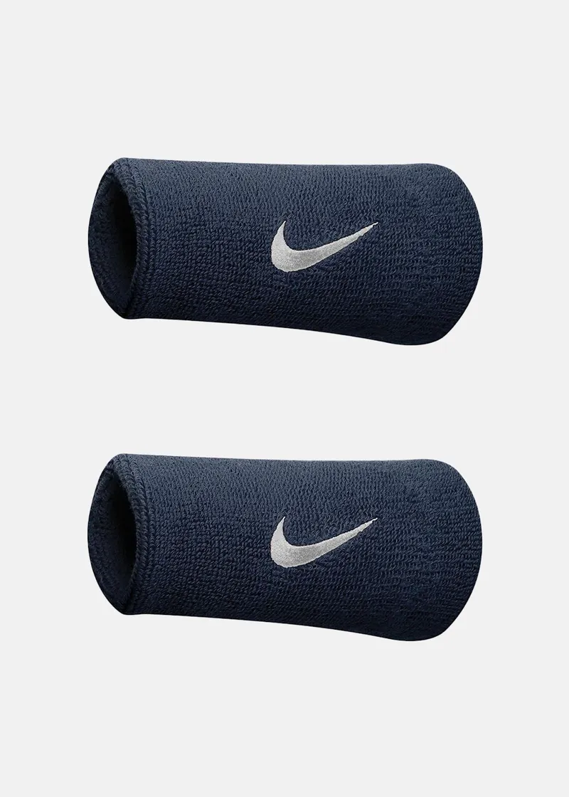 Bild 2 för Nike Double Svedbånd Mørkeblå 2 Pak