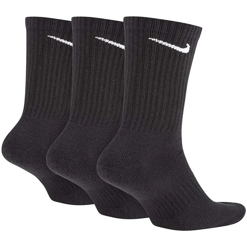 Bild 2 för Nike Everyday Crew Strumpor 3-pack Svart