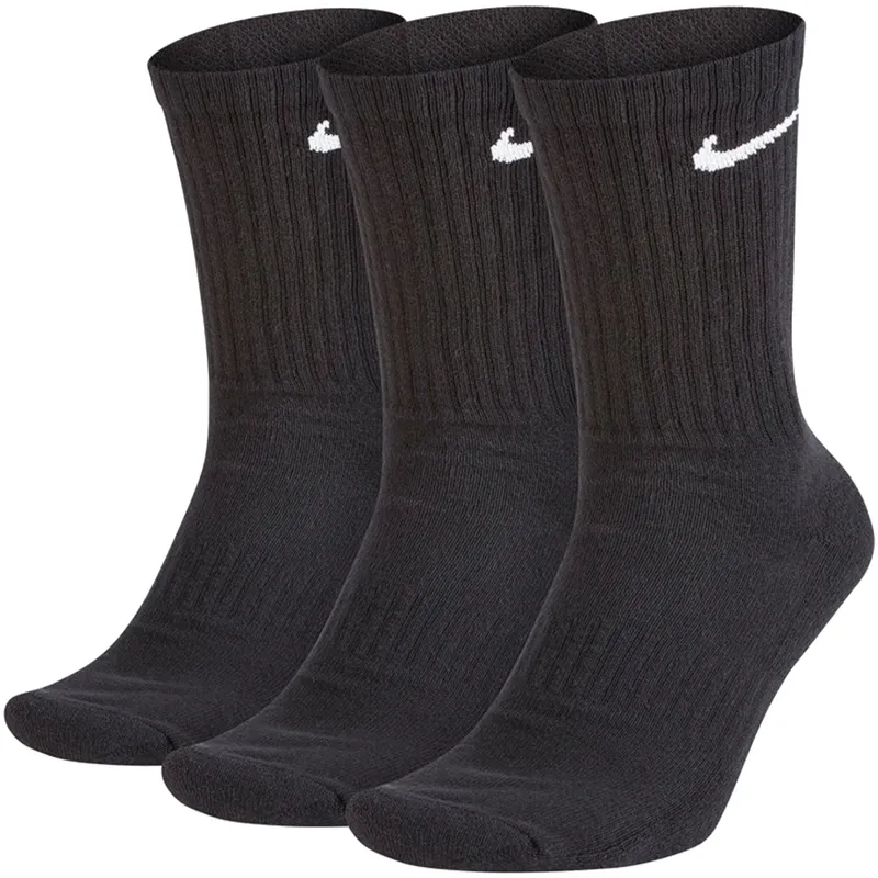 Bild 2 för Nike Everyday Crew Strumpor 3-pack Svart