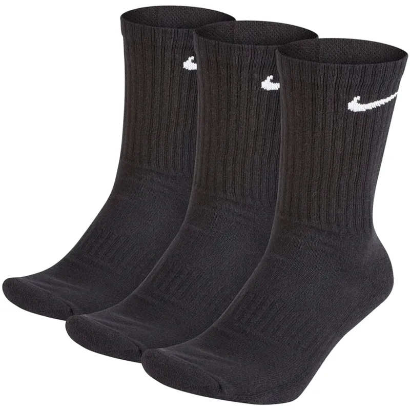 Bild 4 för Nike Everyday Crew Strumpor 3-pack Svart