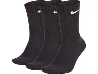 Produktfoto för Nike Everyday Crew Strumpor 3-pack Svart