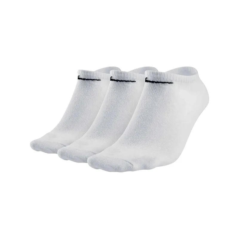 Bild 2 för Nike Everyday Lightweight No-Show Socks 3-Pack White
