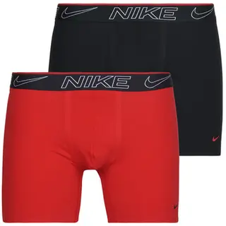 Produktfoto för Nike Kalsonger 2P Elite Cotton Stretch Boxer Brief Svart/Röd Small Herr