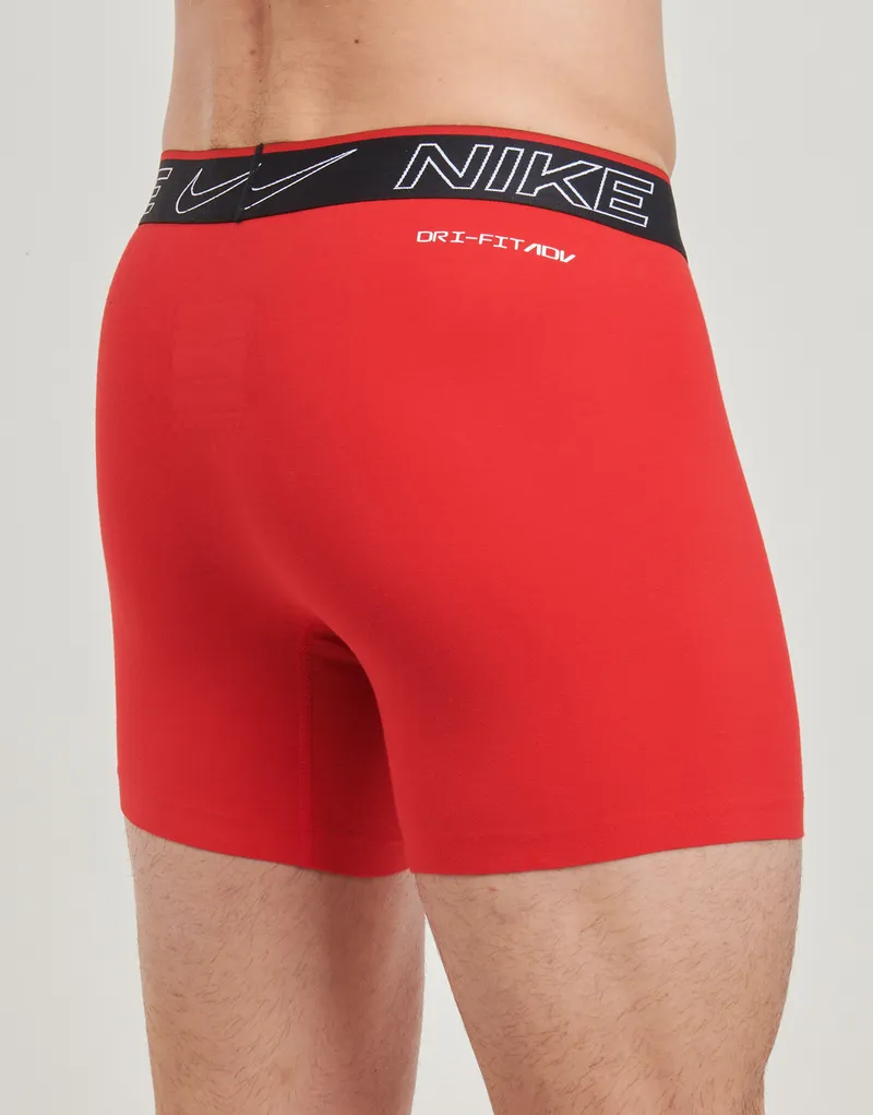 Bild 5 för Nike Kalsonger 2P Elite Cotton Stretch Boxer Brief Svart/Röd Small Herr