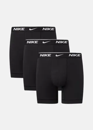 Produktfoto för Nike Kalsonger 3P Everyday Essentials Cotton Stretch Boxer Svart bomull Medium Herr