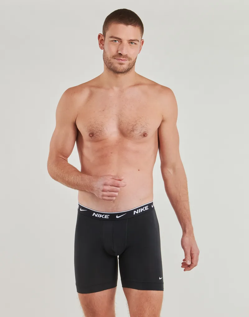 Bild 3 för Nike Kalsonger 3P Everyday Essentials Cotton Stretch Boxer Svart bomull Small Herr