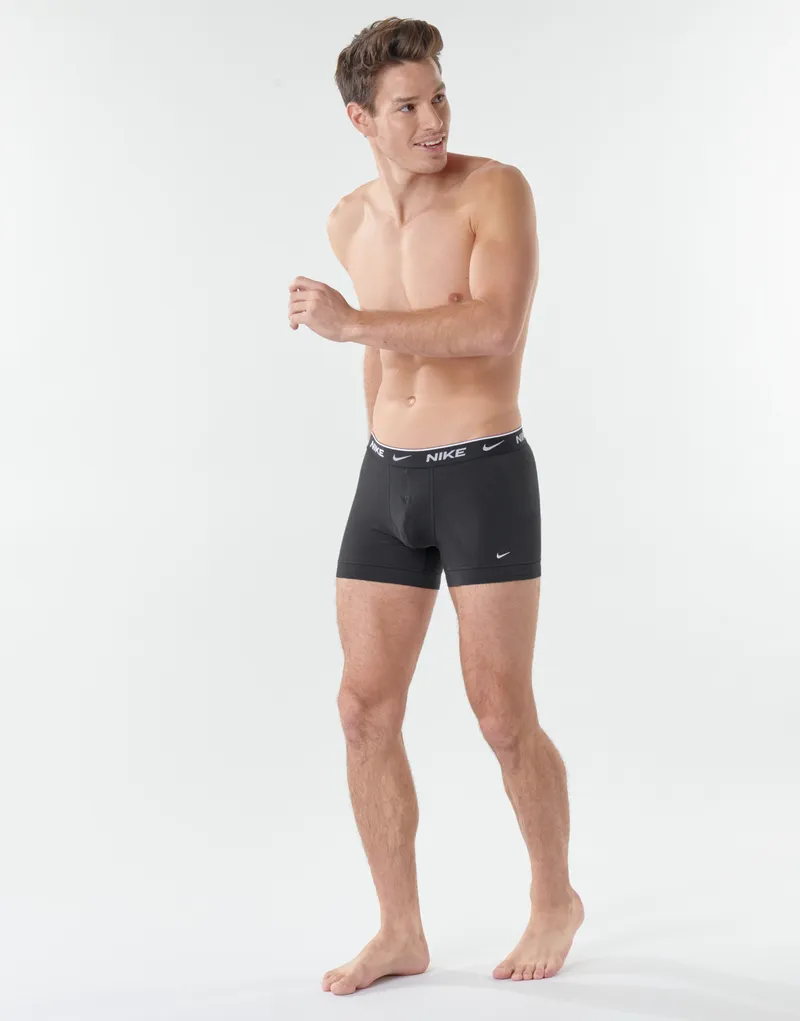 Bild 4 för Nike Kalsonger 3P Everyday Essentials Cotton Stretch Trunk Svart bomull Small Herr